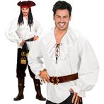 Witte Blouse Heren Piraten/Renaissance, Verzenden, Nieuw