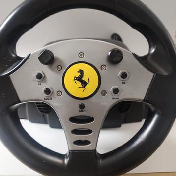 Ferrari Guillemot Racing Wheel & Pedals Playstation 1 disponible aux enchères