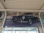decoratieve spandoek   MERCEDES 300SL, Huis en Inrichting, Ophalen, Nieuw