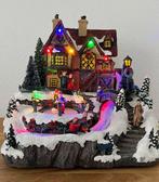 Kerstdecoratie - Hars - ijsbaan waterval, Diversen, Kerst, Nieuw