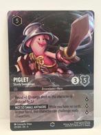 Disney - 1 Card - Disney Lorcana enchanted Piglet, Nieuw