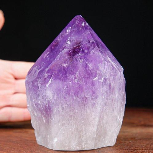 De zuivere energie van de Ametist Natuurlijke Amethistpunt:, Verzamelen, Mineralen en Fossielen