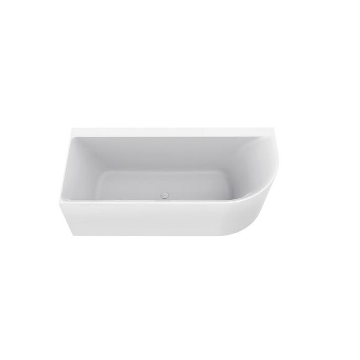 Hoekbad BWS Jordan Links 170x75 Cm Wit Waste Wit, Doe-het-zelf en Bouw, Sanitair, Bad, Nieuw, Ophalen of Verzenden