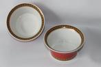 Rosenthal Germany - Versace - Bol (2) - 2 Vingerkommen Red