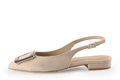 Linea Zeta Slingbacks in maat 37 Beige | 5% extra korting, Kleding | Dames, Schoenen, Beige, Gedragen, Verzenden