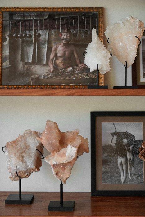 Geen reserveringsprijs - Prachtig paar kubuscalciet- en, Antiquités & Art, Art | Objets design