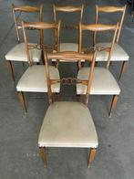frassino - Stoel (6) - Hout, Metaal, Plastic - Zes, Antiek en Kunst