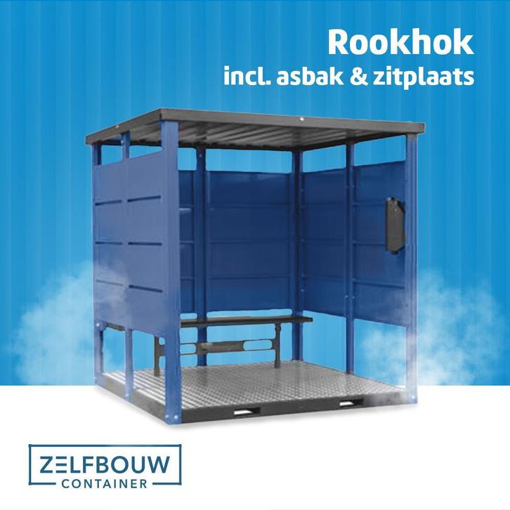 Rookhok voor rookverbod horeca | NIEUW!, Zakelijke goederen, Machines en Bouw | Keten en Containers