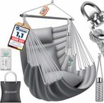 Hangstoel - Binnen & Buiten - Hangschommel - Tot 150kg - Gri, Verzenden, Nieuw