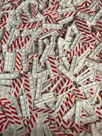 Lego Onderdelen - Lego 1x4 tegel gestreept 100 stuks, Nieuw