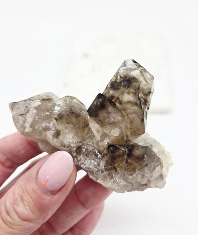 Elestiaal Kwarts uit Brazilië (zie filmpje), Handtassen en Accessoires, Edelstenen, Ophalen of Verzenden