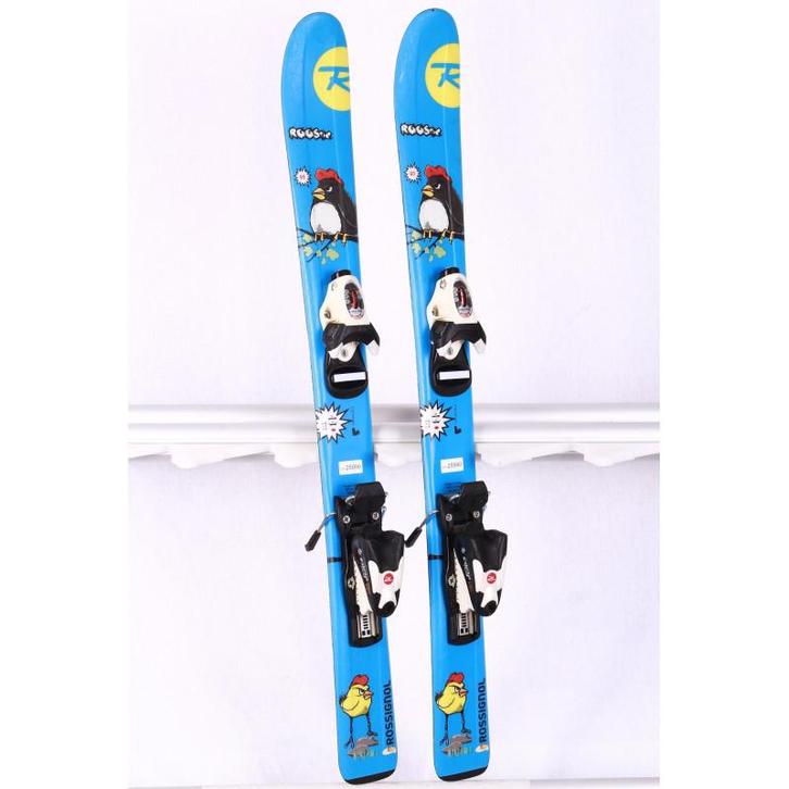 93 kinder skis ROSSIGNOL ROOSTIE blue + Rossignol COMP kid, Sport en Fitness, Skiën en Langlaufen, Ski, 100 tot 140 cm, Carve