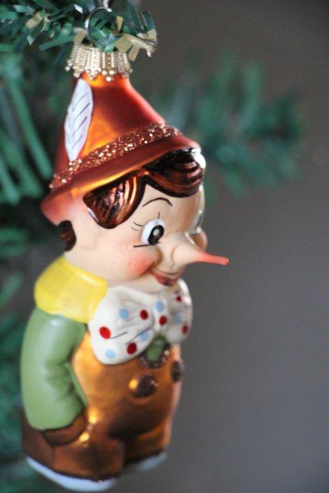 Kerstballen Krebs Lauscha: Pinocchio, handgemaakt - Glas, Diversen, Kerst