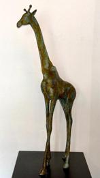 Abdoulaye Derme - sculptuur, Grande Girafe - 63 cm -