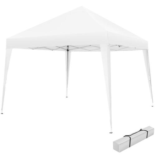 tectake Tuinpaviljoen Linosa opvouwbaar 3x3m - wit, Tuin en Terras, Partytenten, Verzenden