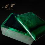 Boîte en malachite naturelle du Congo de la plus haute, Collections