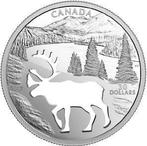 Canada. 30 Dollars 2017 Cutout Karibu, 1,7 Oz (.999)
