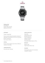 Omega - Speedmaster Professional Moonwatch - Zonder, Handtassen en Accessoires, Horloges | Heren, Nieuw