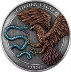 Malte. 10 Euro 2024 – Golden Eagle 2 oz Silver Coin (.9999), Postzegels en Munten