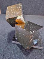 pyriet Kubus - Hoogte: 95 mm - Breedte: 55 mm- 490 g - (1), Verzamelen