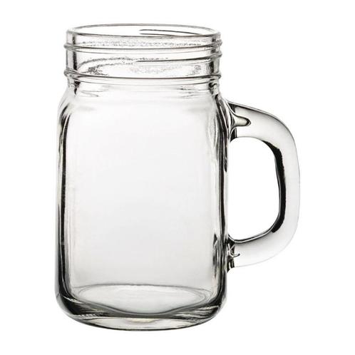 Mason Jars | Glas | 43cl | 24 Stuks | Ø70x120(h)mm Utopia, Zakelijke goederen, Horeca | Keukenapparatuur, Nieuw in verpakking
