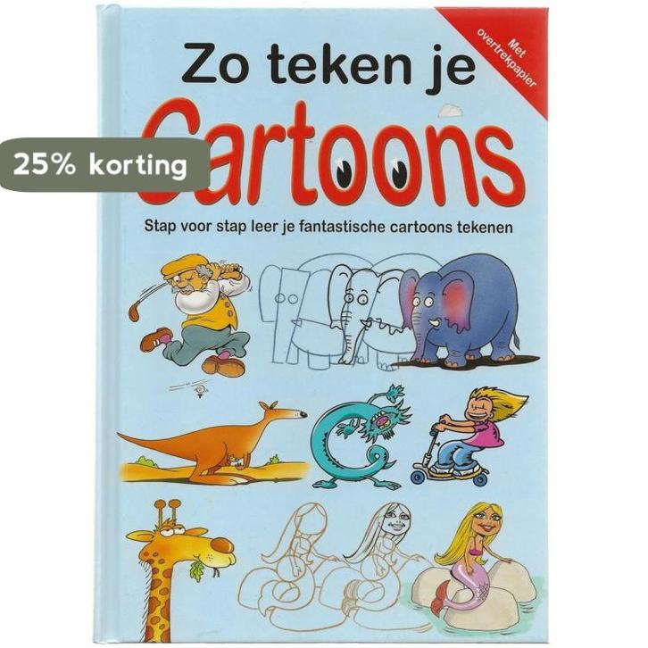 Zo teken je cartoons 9781405433068 Amanda ONeill, Boeken, Schoolboeken, Gelezen, Verzenden