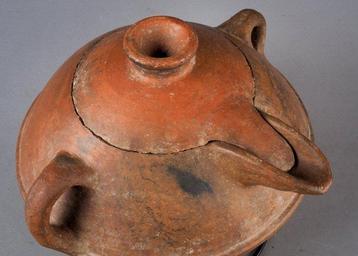 Berber melkpot met deksel - Aardewerk - Marokko - Begin 20e, Antiek en Kunst