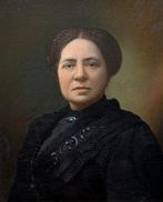 Hubert Bogaerts (1896-1934) - Statig vrouwenportret, Antiek en Kunst