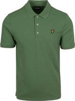 Lyle and Scott Polo Plain Groen maat Maat 52/54 (L) Heren, Kleding | Heren, Polo's, Maat 52/54 (L), Verzenden, Nieuw, Lyle and Scott