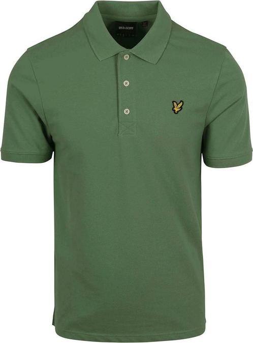 Lyle and Scott Polo Plain Groen maat Maat 52/54 (L) Heren, Kleding | Heren, Polo's, Groen, Nieuw, Maat 52/54 (L), Verzenden