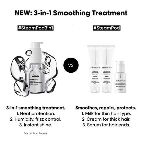 L&#039;Oréal Professionnel SteamPod Smoothing Treatment, Bijoux, Sacs & Beauté, Beauté | Soins des cheveux, Envoi