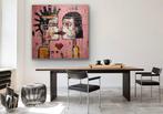 Eric Brumette - KISS ME LIKE BASQUIAT 15 - Toile L, Antiek en Kunst