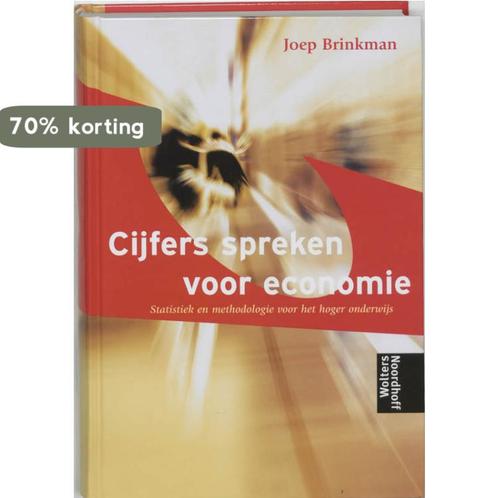 Cijfers spreken economie 9789001166281 J. Brinkman, Boeken, Schoolboeken, Zo goed als nieuw, Verzenden