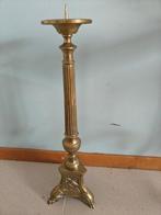 Kandelaar - Brons - Grote bronzen kerkkandelaar - 55 cm