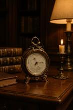 French Gilt Bronze Barometer Aneroid barometer - Brons, Glas