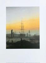 Caspar David Friedrich - Der Greifswalder Hafen - Artprint
