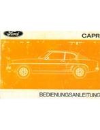 1973 FORD CAPRI II INSTRUCTIEBOEKJE DUITS, Autos : Divers, Modes d'emploi & Notices d'utilisation