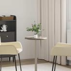 vidaXL Tafelblad Ø40x2,5 cm marmer grijs, Verzenden, Nieuw