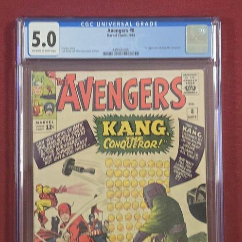 The Avengers (Vol. 1) #8 - 1st appearence of Kang The, Boeken, Strips | Comics