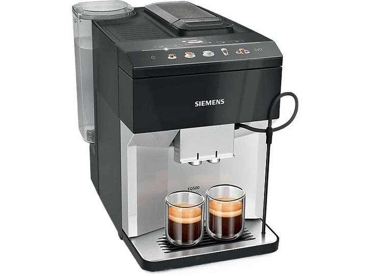 Siemens - Volautomatische espressomachine - Zilver, Elektronische apparatuur, Koffiezetapparaten, Gemalen koffie, Nieuw, Verzenden