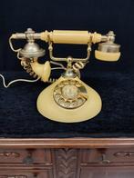 Téléphone analogique - Laiton - Téléphone rétro, Antiek en Kunst