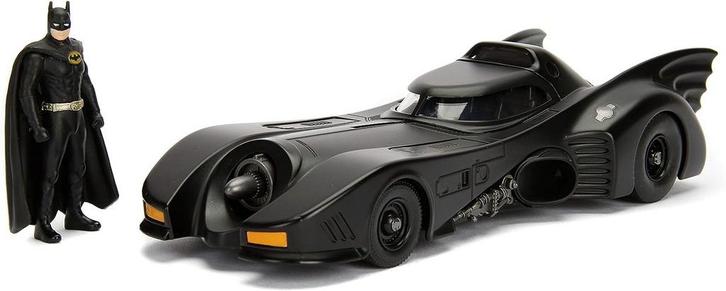 Batman Diecast Model 1/24 1989 Batmobile with Figure, Verzamelen, Film en Tv, Ophalen of Verzenden