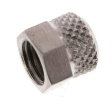 Écrou-union en acier inoxydable 6x4mm (M8x1) [2 pièces], Verzenden