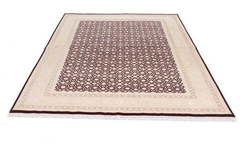 New Indian Tabriz Wool&Silk Carpet with Luxurious Mahi, Huis en Inrichting, Stoffering | Tapijten en Vloerkleden