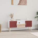 vidaXL Tv-meubel met deuren 105x30x45 cm bewerkt hout, Nieuw, Verzenden