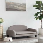 vidaXL Hondenmand 70x45x30 cm stof taupe, Verzenden, Nieuw