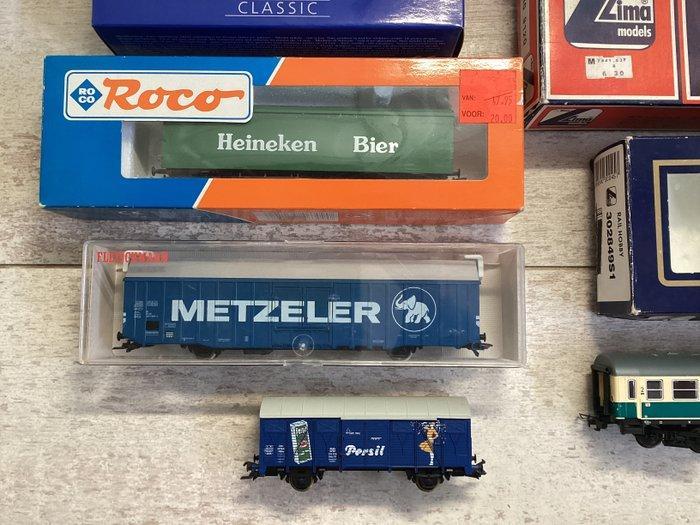 Fleischmann, Roco, Lima H0 - Model treinwagon (9) - Partij, Hobby en Vrije tijd, Modeltreinen | H0