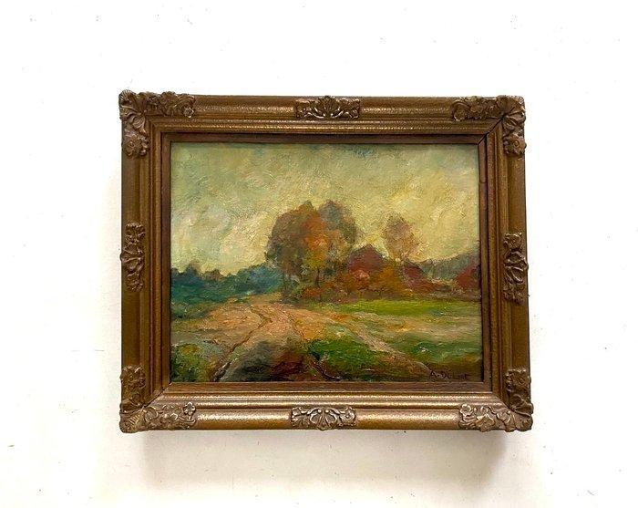 Alois De Laet - (1866-1949) - Zicht op Heide Kalmthout, Antiek en Kunst, Kunst | Schilderijen | Klassiek