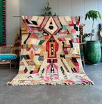 Marokkaans abstract patroon wollen tapijt - Vloerkleed - 205, Huis en Inrichting, Stoffering | Tapijten en Vloerkleden, Nieuw