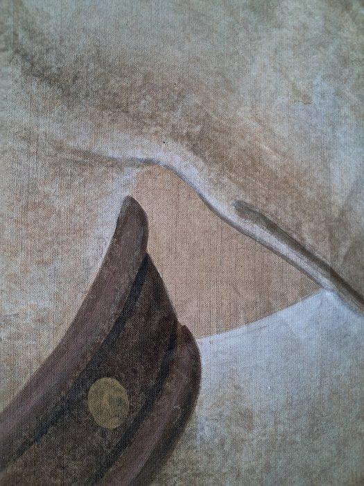Wandtapijt - 1.54 m - 1 m, Antiek en Kunst, Curiosa en Brocante